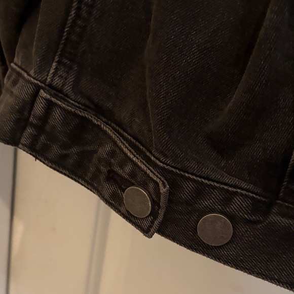 ASOS Black Jean Jacket - Picture 8 of 9